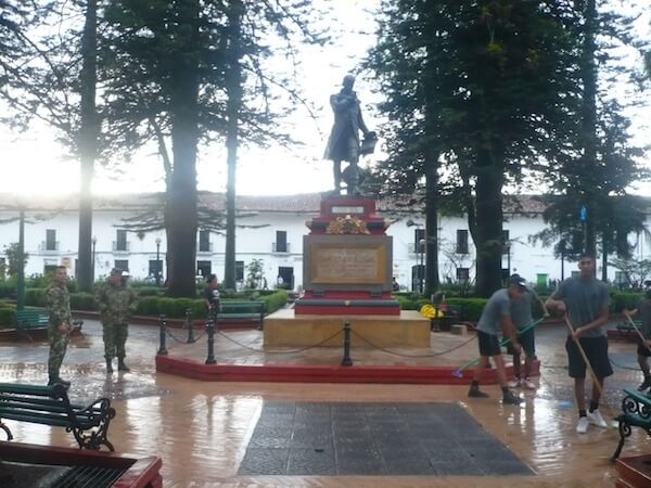 Restauración del Pedestal del Sabio